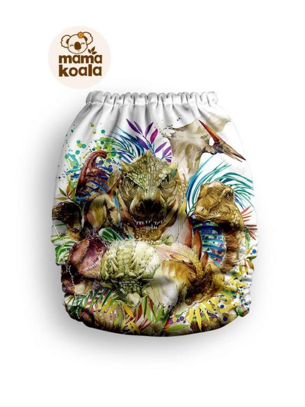 Mama Koala Pocketwindel Motiv Uhrzeitgiganten - Stoffwindel