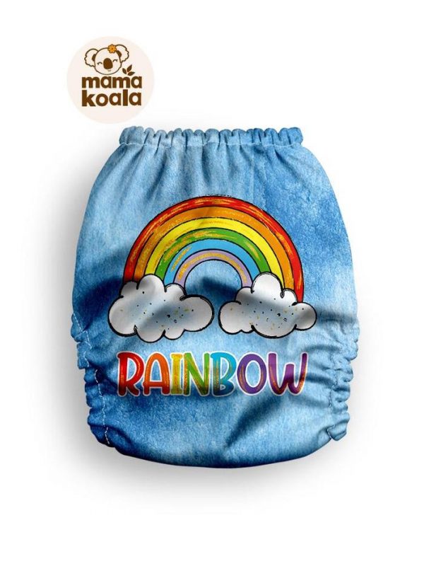Mama Koala Pocketwindel Motiv Rainbow- Stoffwindel