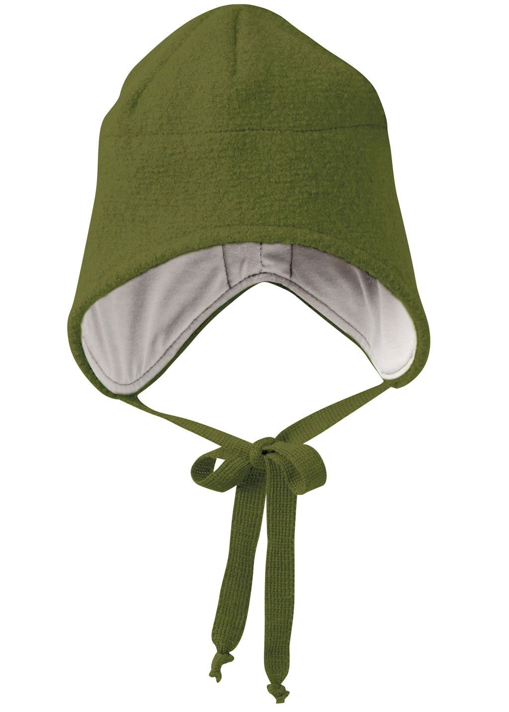 disana Walkmütze in der Farbe olive in der Größe 1-3 - Wollkleidung